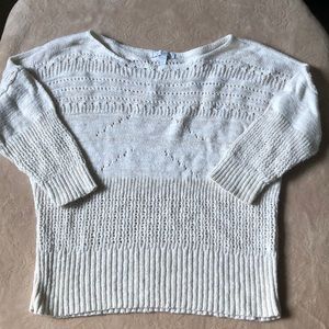 Cream-colored sweater